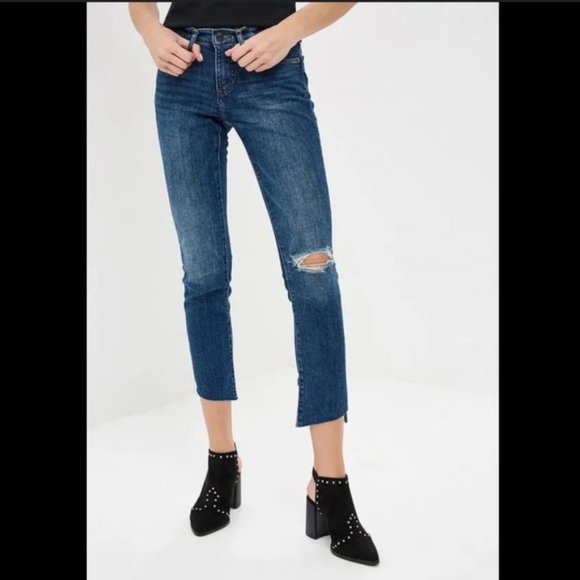 Banana Republic Girlfriend Jeans Size 26 - Picture 2 of 9